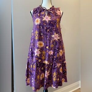 Sonoma linen/rayon blend sleeveless dress Size XS NWT never worn